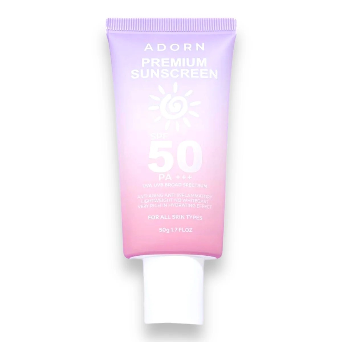 ADORN - Premium Sunscreen SPF 50 - 50g – My Care Kits Daily Sunscreen: Non-Negotiable Protection for Billions